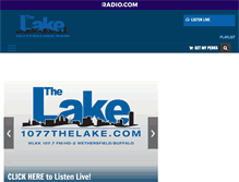 Tablet Screenshot of 1077thelake.com